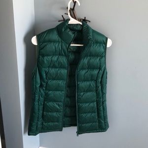 Emerald green vest